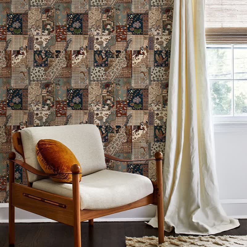 Exotic Style DIY Peel and Stick Wallpaper