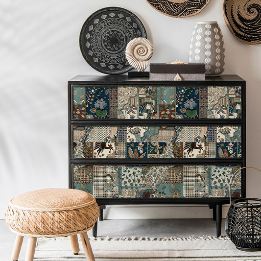 Exotic Style DIY Peel and Stick Wallpaper