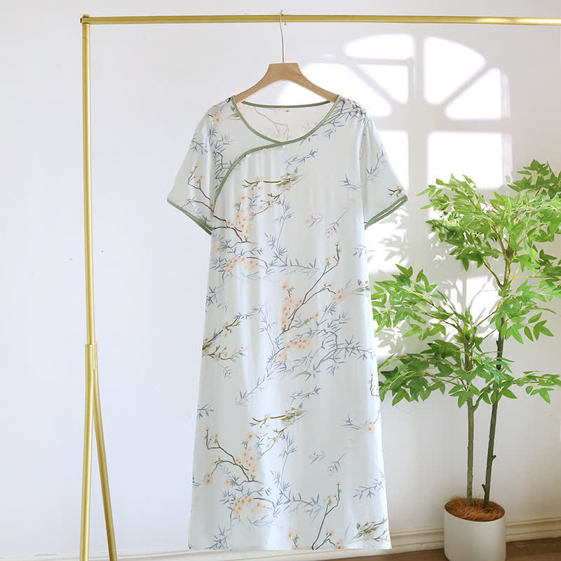 Double Layer Gauze Rural Comfy Nightwear