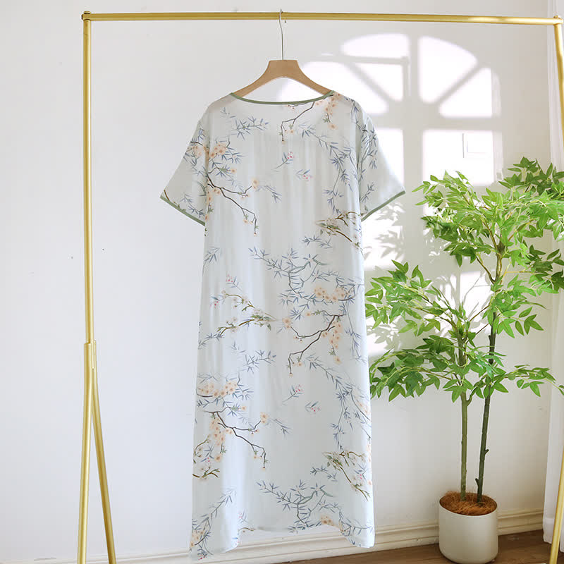 Double Layer Gauze Rural Comfy Nightwear