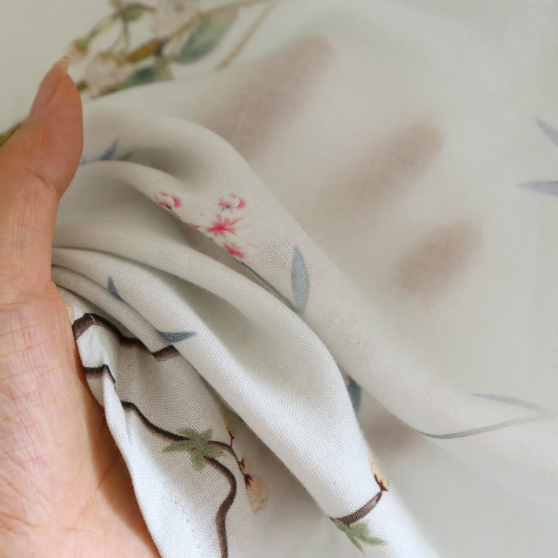 Double Layer Gauze Rural Comfy Nightwear
