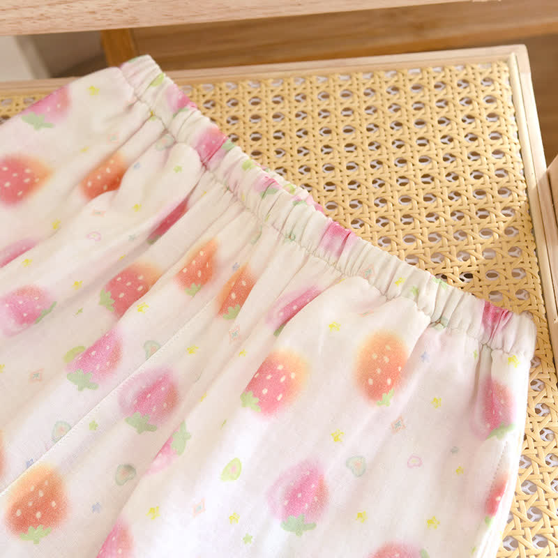 Refresh Strawberry Cotton Gauze Nightwear