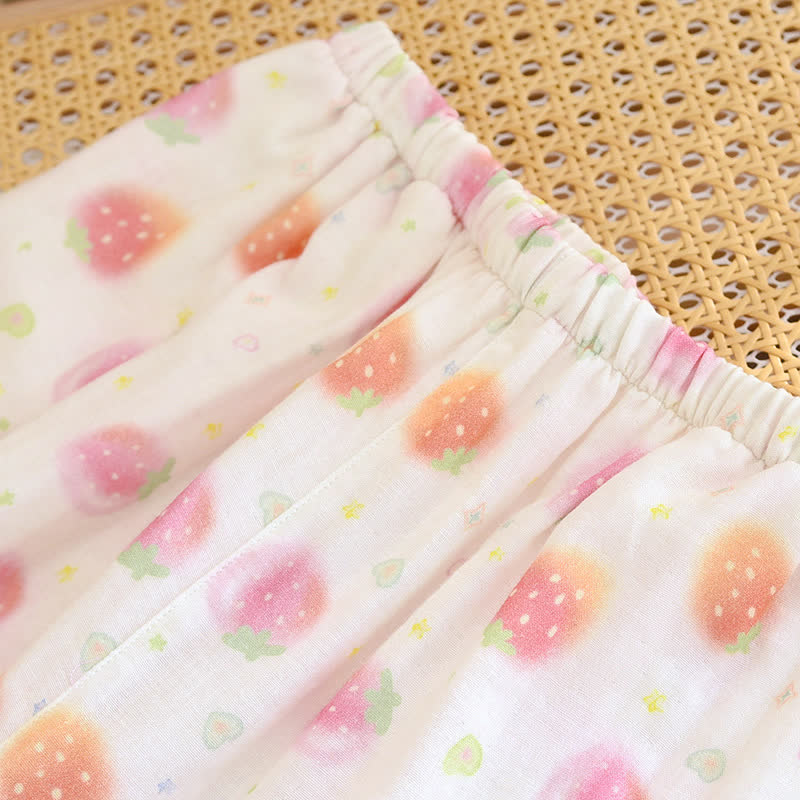 Refresh Strawberry Cotton Gauze Nightwear