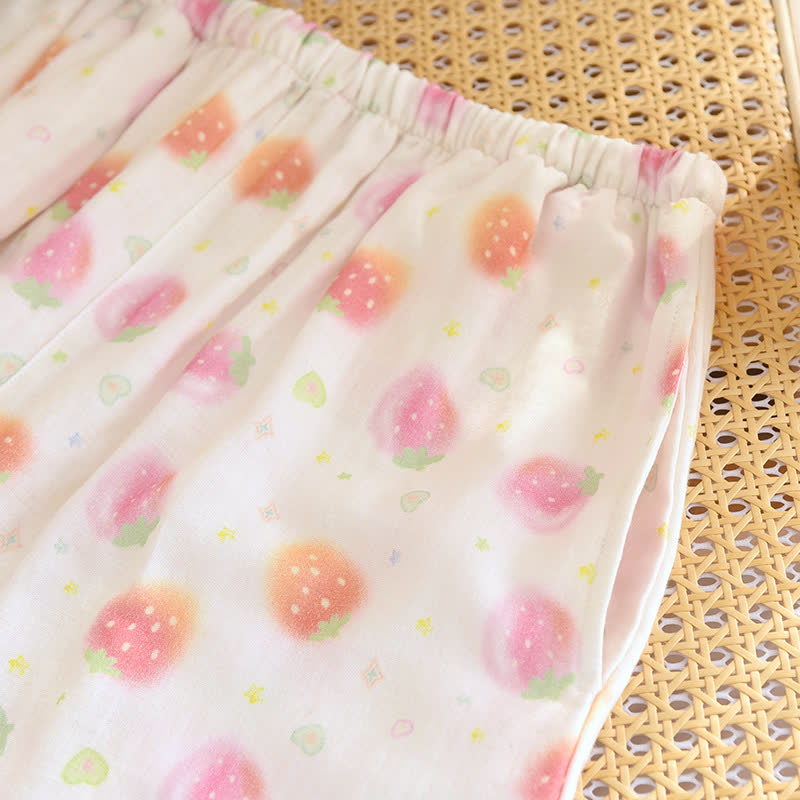 Refresh Strawberry Cotton Gauze Nightwear