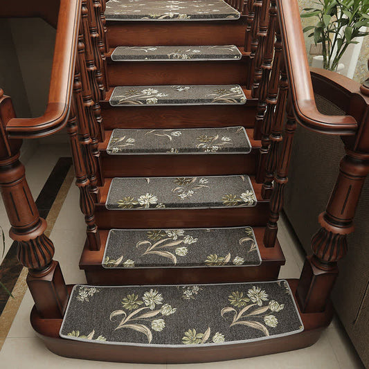 Washable Self-adhesive Non-slip Stair Treads Carpet