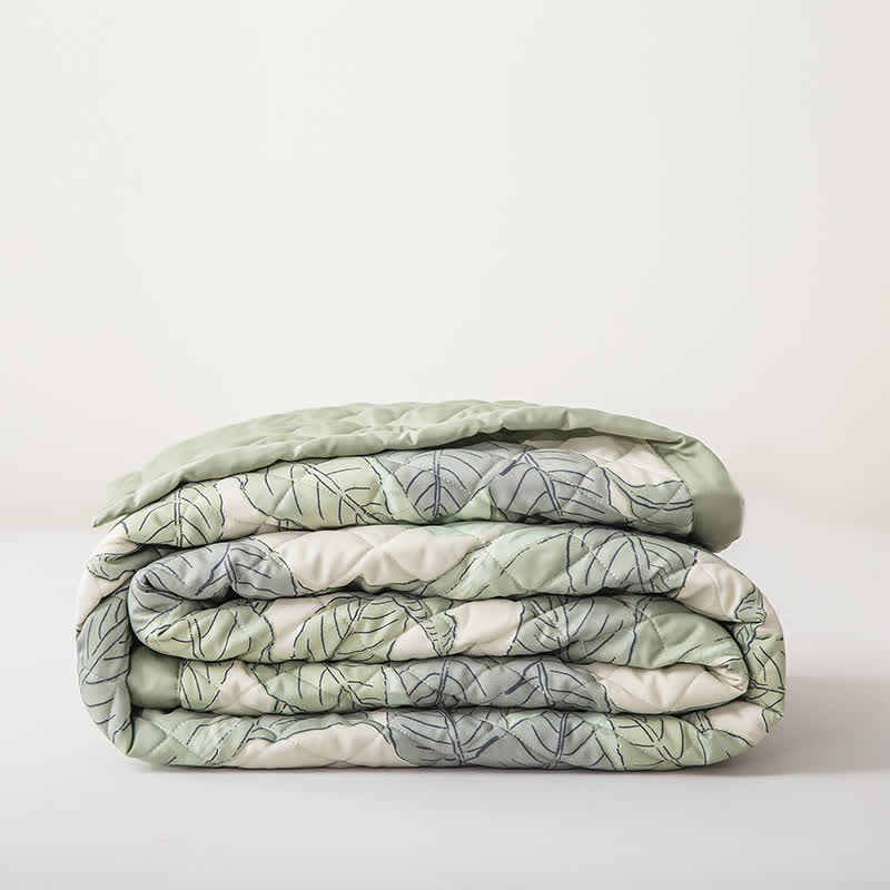 Refresh Leaf Lyocell Fiber Quilted Bedding
