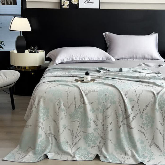 Simple Rural Bamboo Fiber Breathable Quilt