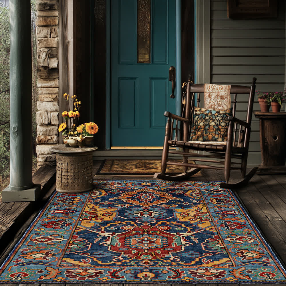Vintage Extoic Durable Anti-slip Area Rug