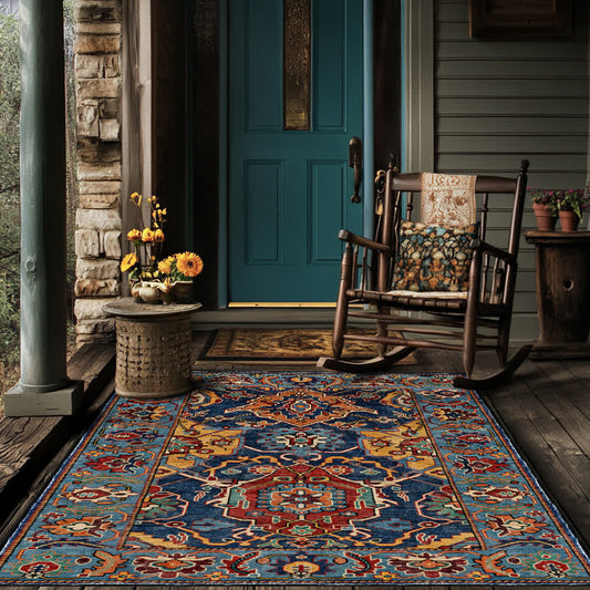 Vintage Extoic Durable Anti-slip Area Rug