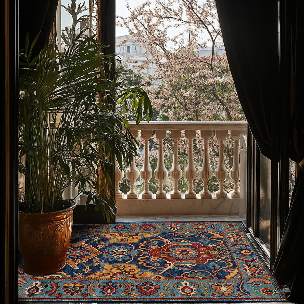 Vintage Extoic Durable Anti-slip Area Rug