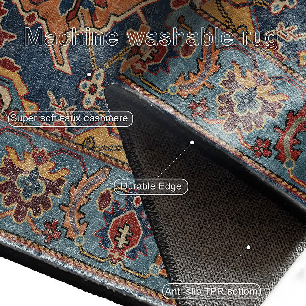 Vintage Extoic Durable Anti-slip Area Rug