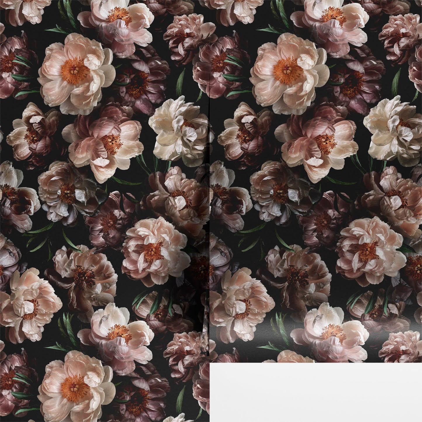 Removable DIY Blooming Flower Decorative Wallpaper