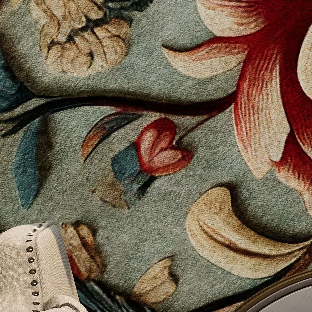 Elegant Rural Anti-slip Indoor Outdoor Rug