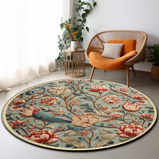 Elegant Rural Anti-slip Indoor Outdoor Rug
