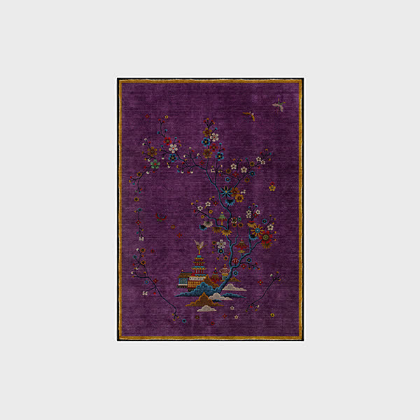 Washable Natural Landscape Anti-slip Area Rug