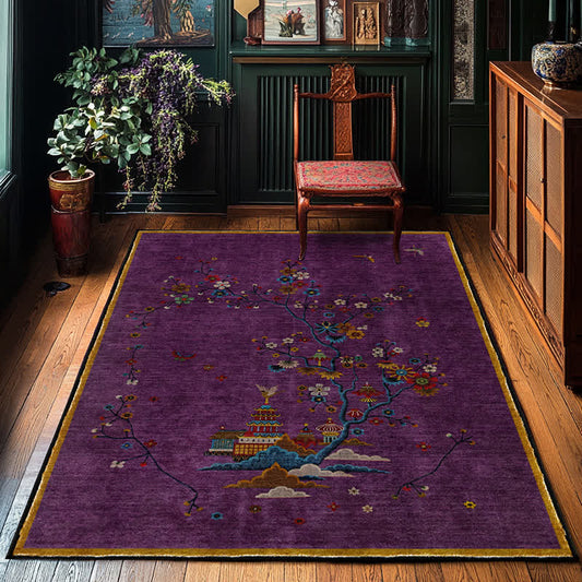 Washable Natural Landscape Anti-slip Area Rug