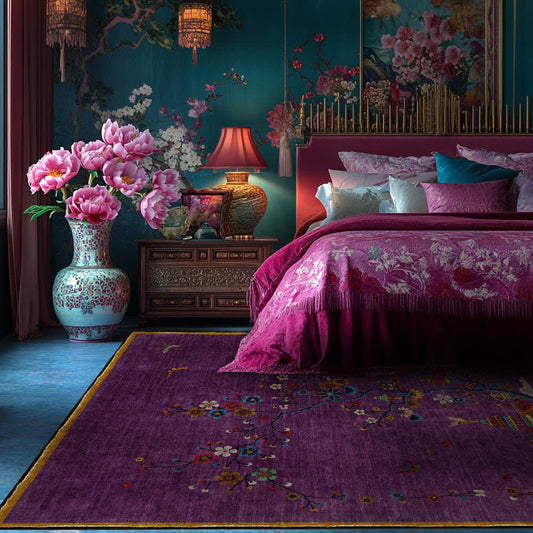 Washable Natural Landscape Anti-slip Area Rug