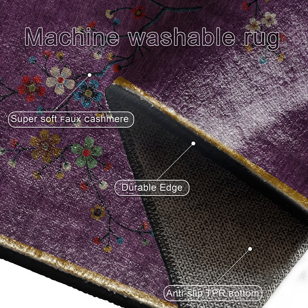 Washable Natural Landscape Anti-slip Area Rug