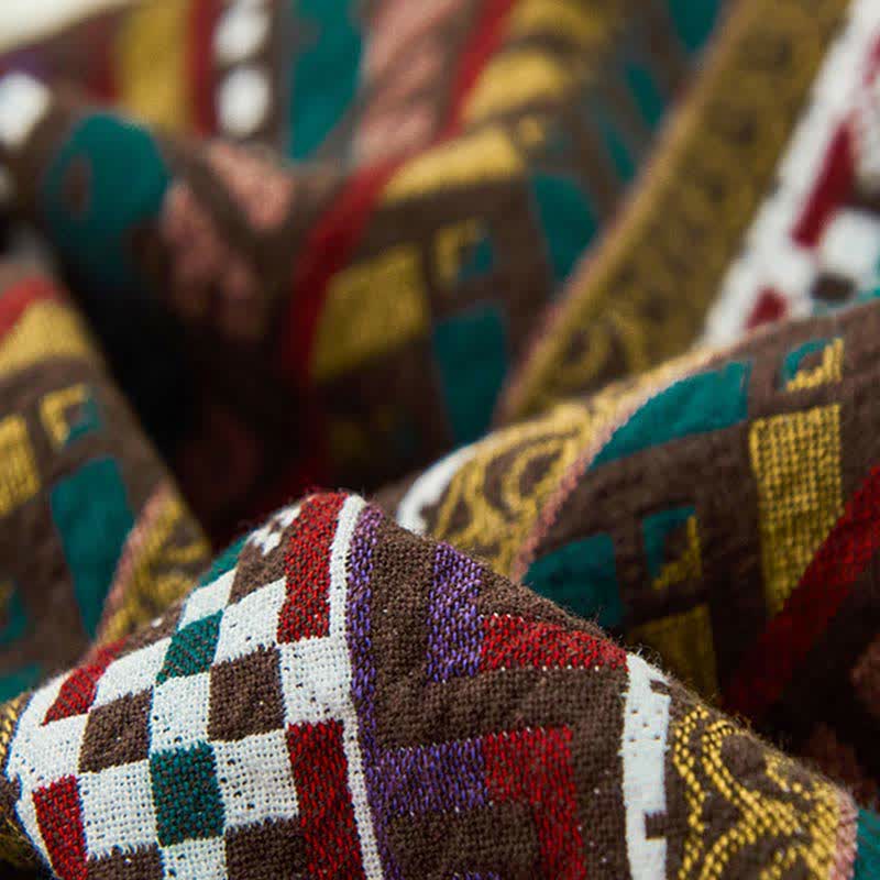 Cotton Gauze Retro Ethnic Style Quilt