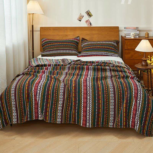 Cotton Gauze Retro Ethnic Style Quilt