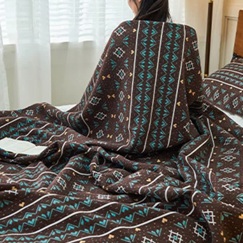 Cotton Gauze Boho Style Quilt