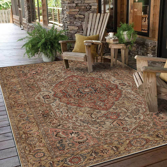 Persian Ethnic Style Anti-slip Washable Area Rug