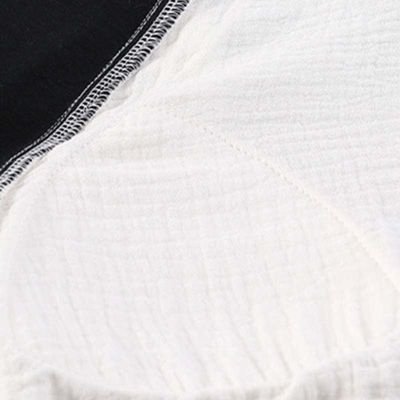 Country Style Padded Tie Nightgown with Pocket