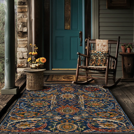 Persian Bohemia Washable Soft Anti-slip Area Rug