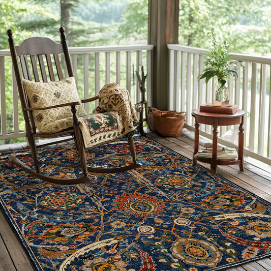 Persian Bohemia Washable Soft Anti-slip Area Rug