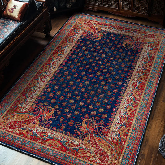 Retro Paisley Soft Anti-slip Indoor Outdoor Rug