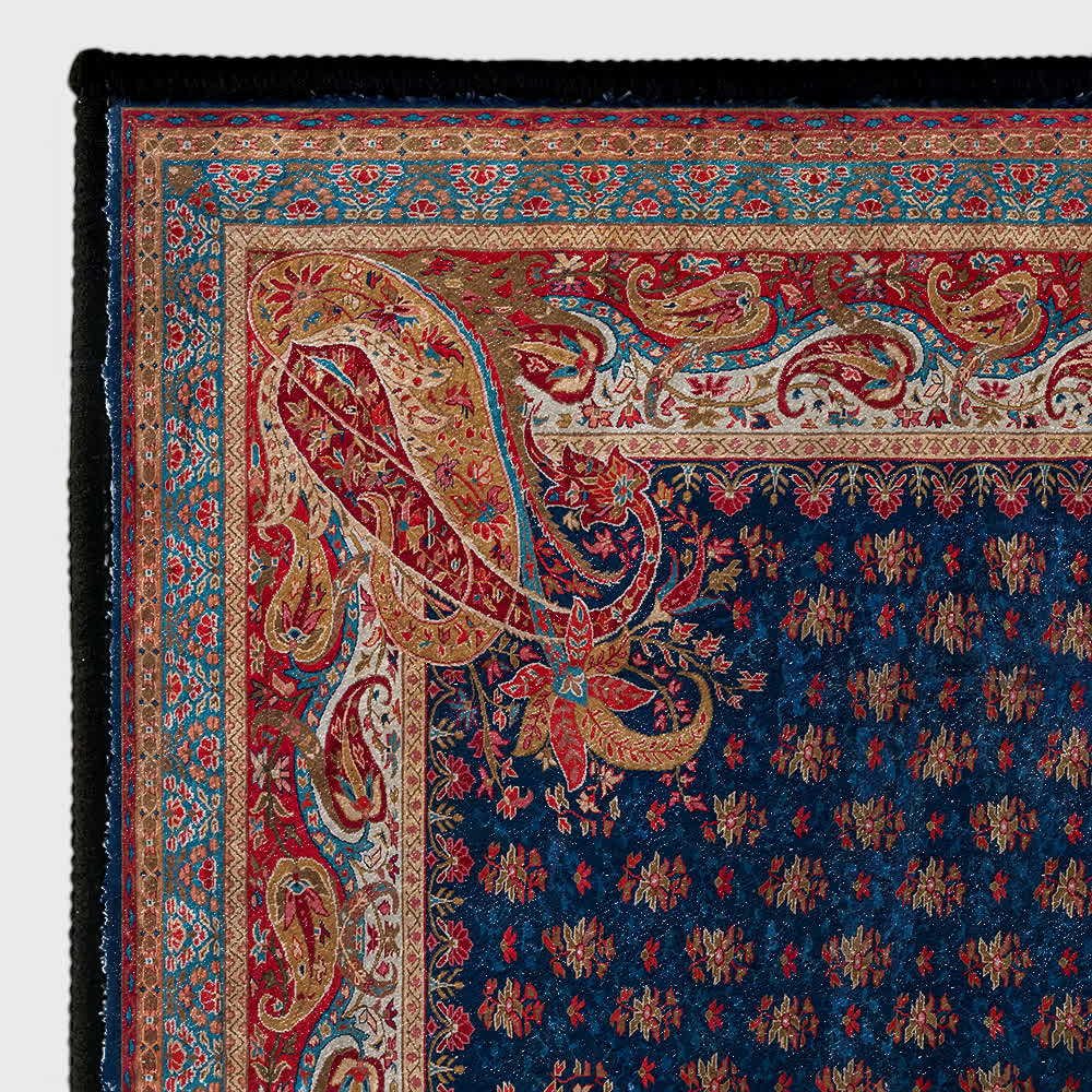 Retro Paisley Soft Anti-slip Indoor Outdoor Rug