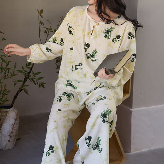 Refresh Floral Breathable Loungewear Set