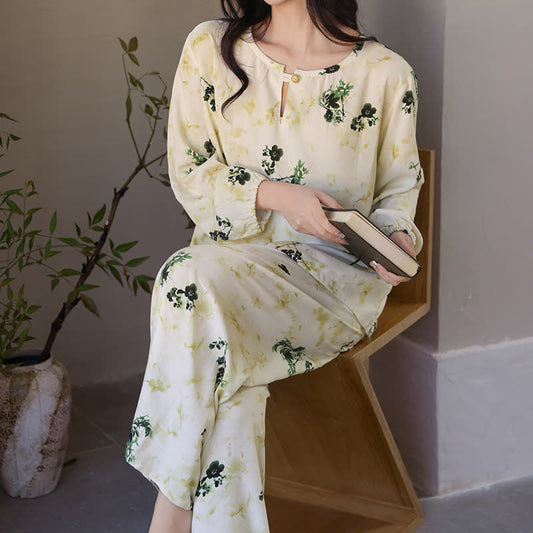 Refresh Floral Breathable Loungewear Set