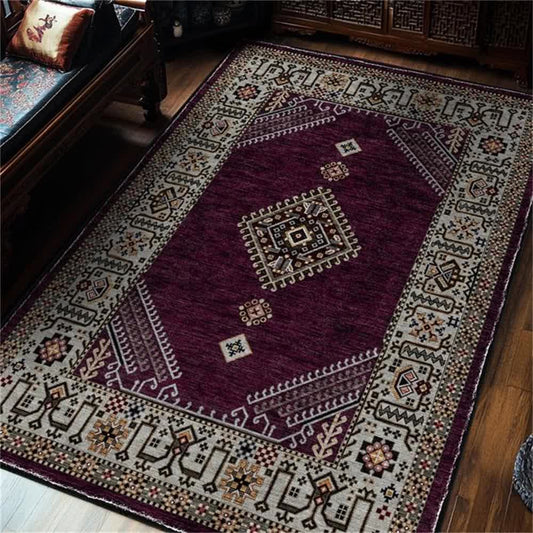 Retro Persian Ethnic Style Soft Area Rug