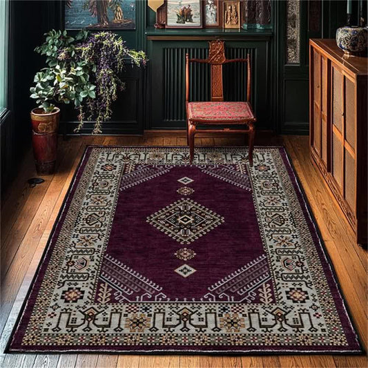 Retro Persian Ethnic Style Soft Area Rug