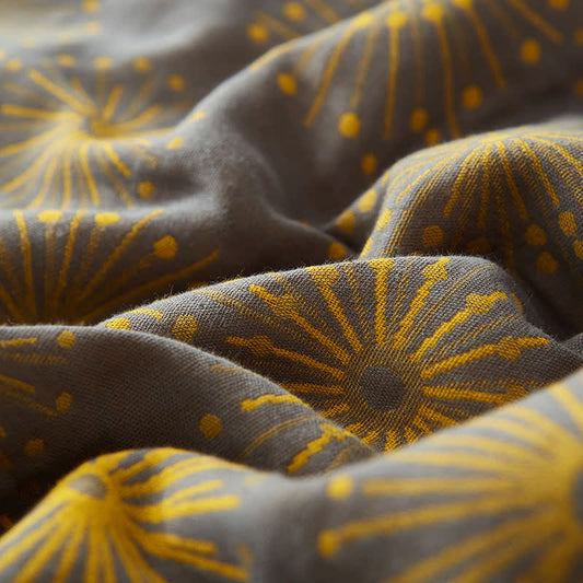 Vintage Fireworks Cotton Gauze Yarn-dyed Summer Quilt