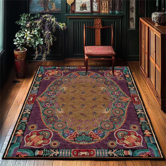 Vintage Ethnic Indoor Outdoor Area Rug