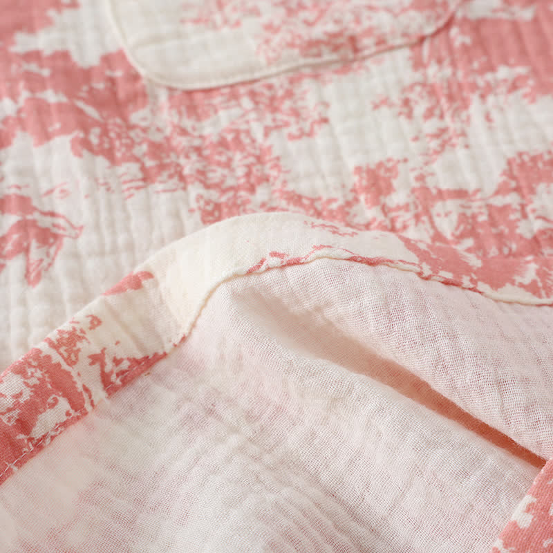 Scenic Toile Cotton Gauze Loungewear Set