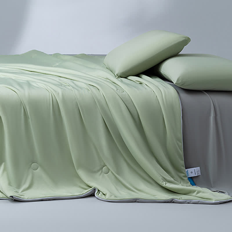 Double-sided Ice Silk Cooling Quilt