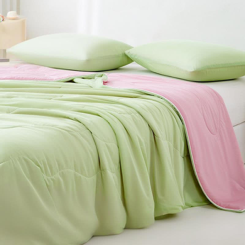 Double-sided Ice Silk Cooling Quilt