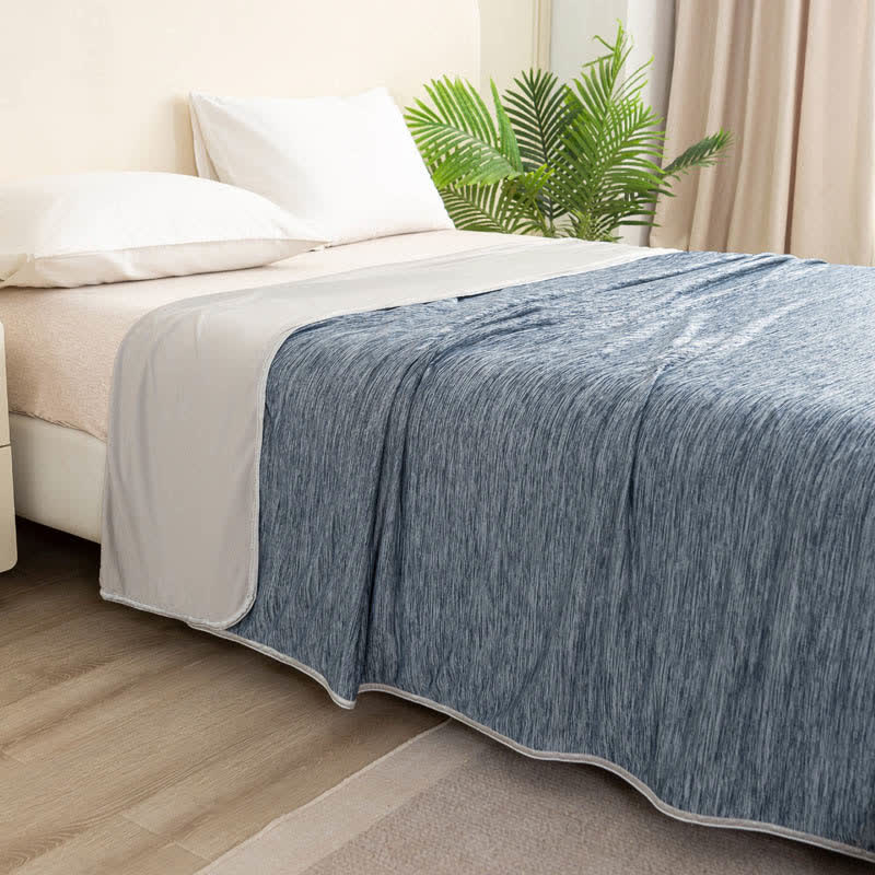 Solid Color Silky Cooling Quilt