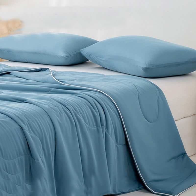 Double-sided Ice Silk Cooling Quilt