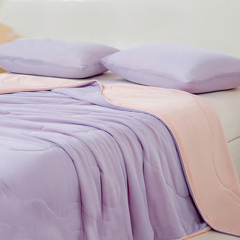 Double-sided Ice Silk Cooling Quilt
