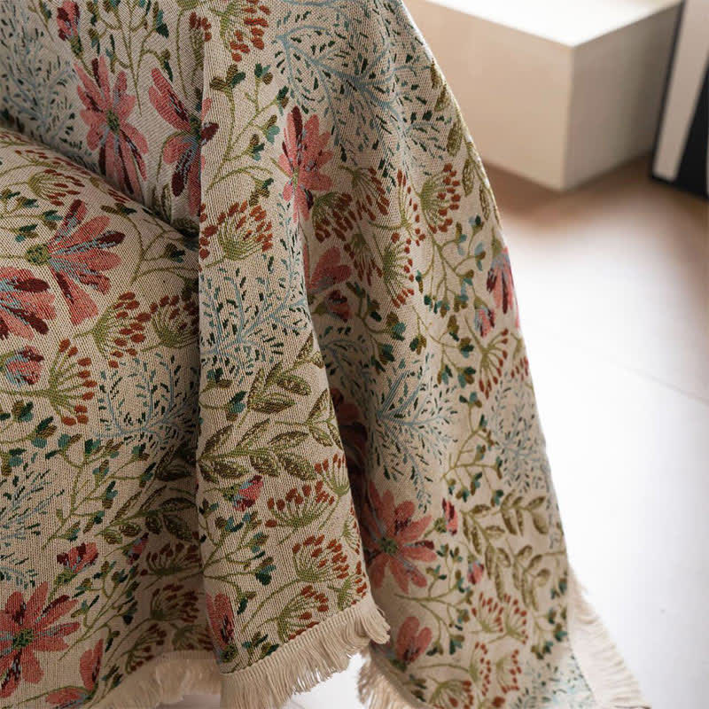 Farmhouse Tassel Wear-resistant Sofa Protector