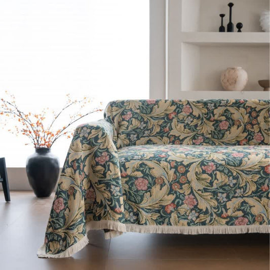 Jacquard Carnation Tapestry Sofa Protector