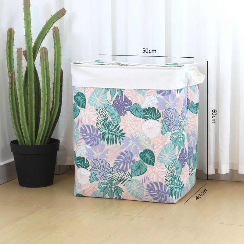 Floral Leaf Zipper Storage Bag - image 8