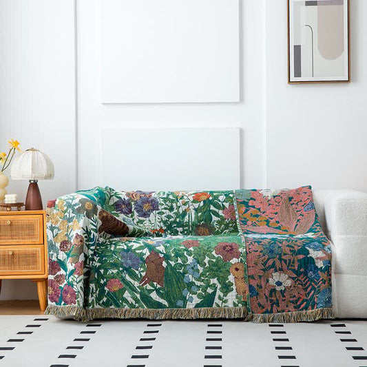 Forest Animal Organic Cotton Gauze Quilt - image 2