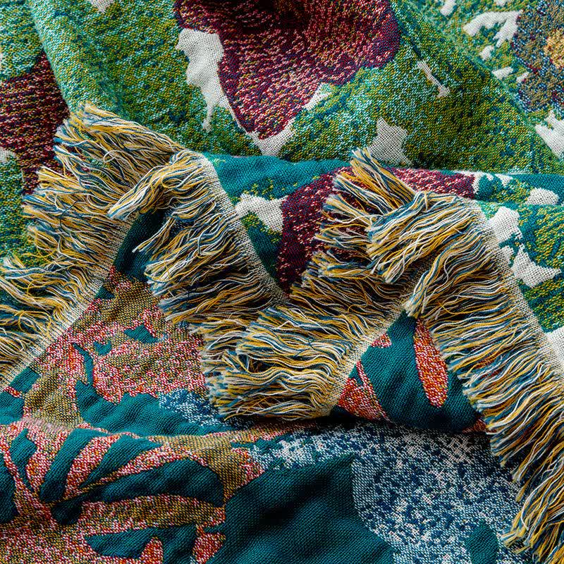 Forest Animal Organic Cotton Gauze Quilt - image 6