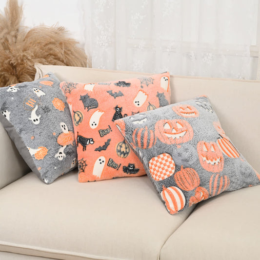 Halloween Flannel Luminous Throw Pillow - image 2