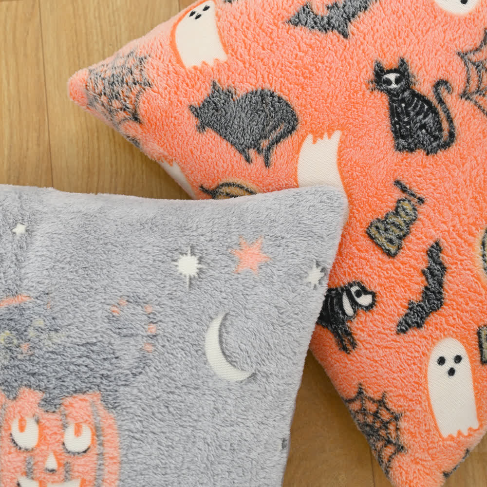 Halloween Flannel Luminous Throw Pillow - image 5